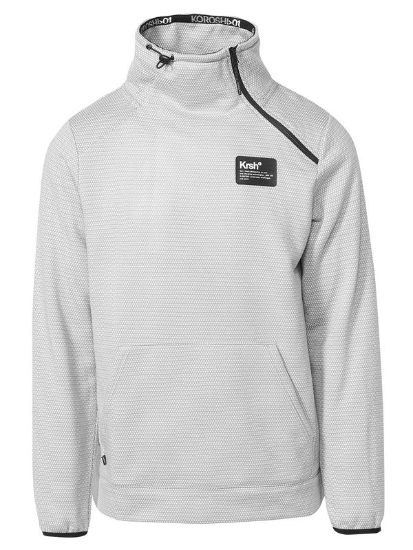 KOROSHI KOROSHI Суичър  сиво / черно / естествено бяло