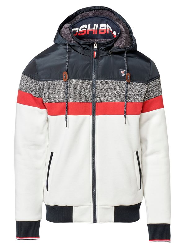 KOROSHI KOROSHI Суичъри с качулка  нейви синьо / розе / бяло