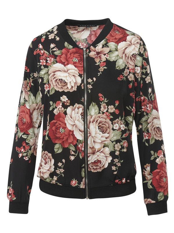 KOROSHI KOROSHI Суичъри с качулка  светлозелено / пепел от рози / алено / черно