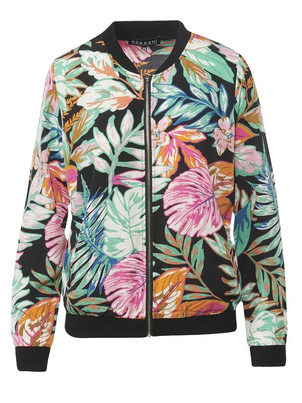 KOROSHI KOROSHI Суичъри с качулка  зелено / оранжево / розово / черно