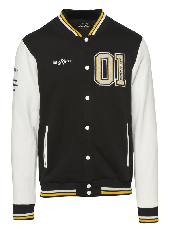 KOROSHI KOROSHI Суичъри с качулка  жълто / черно / бяло