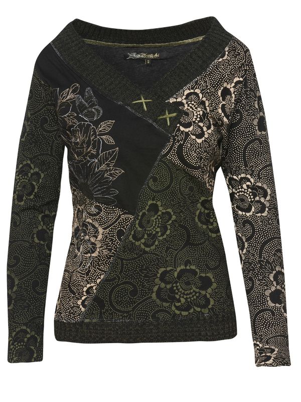 KOROSHI KOROSHI Тениска  бежово / каки