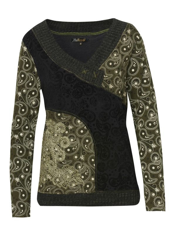 KOROSHI KOROSHI Тениска  каки / пъстро