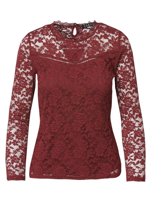 KOROSHI KOROSHI Тениска  карминено червено