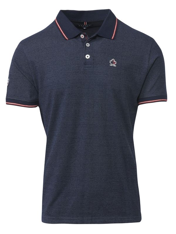 KOROSHI KOROSHI Тениска  нейви синьо / оранжево / бяло