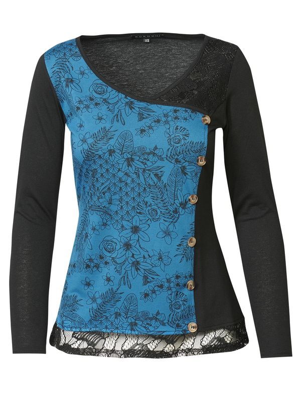 KOROSHI KOROSHI Тениска  нощно синьо / циан