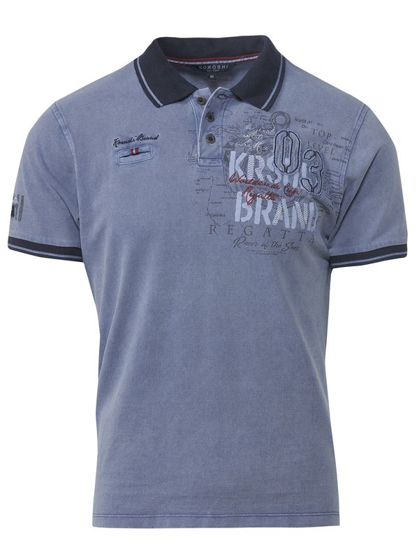 KOROSHI KOROSHI Тениска  синьо / червено