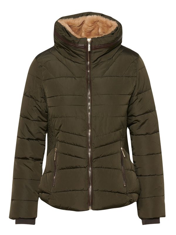 KOROSHI KOROSHI Зимна парка  карамел / каки