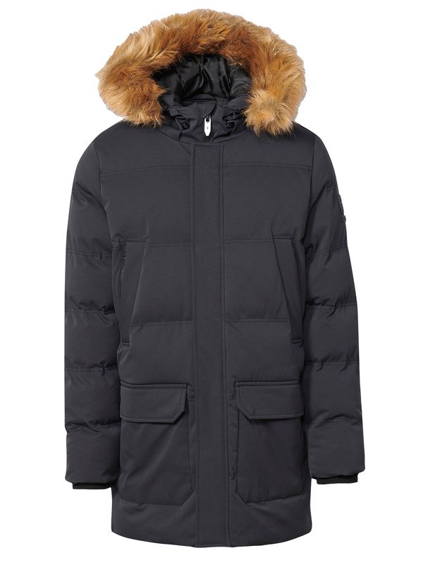 KOROSHI KOROSHI Зимно яке  антрацитно черно