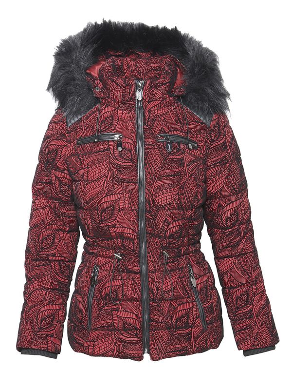 KOROSHI KOROSHI Зимно яке  червено / черно
