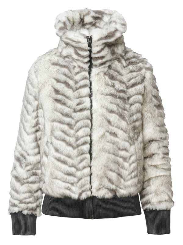 KOROSHI KOROSHI Зимно яке 'Jägerin'  кафяво / камък / черно