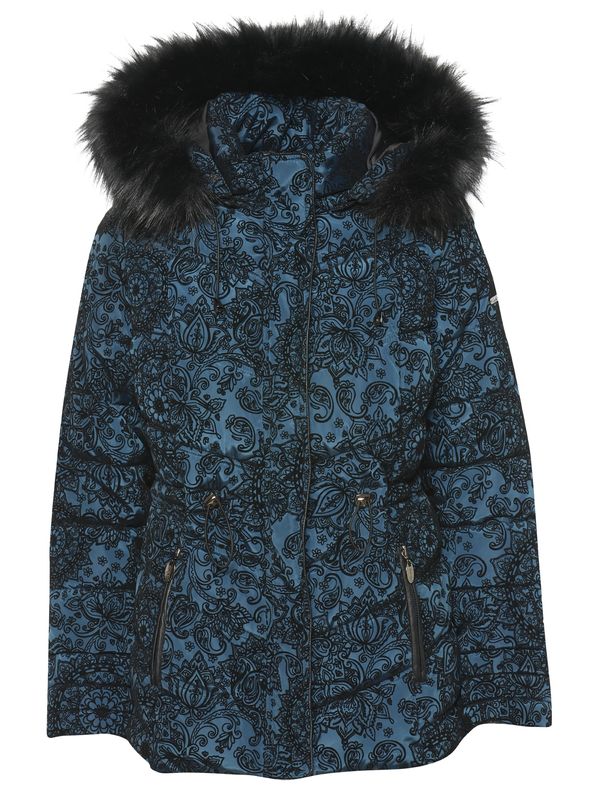 KOROSHI KOROSHI Зимно яке  кобалтово синьо / черно