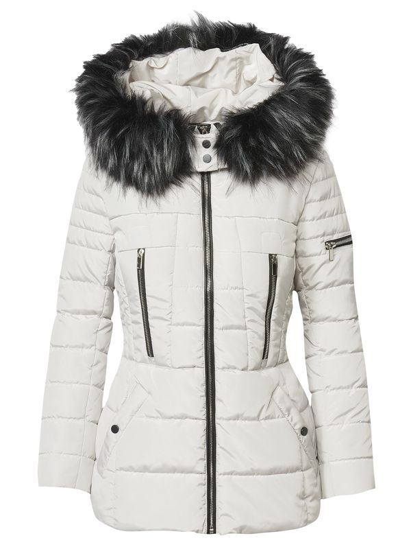 KOROSHI KOROSHI Зимно яке  сребърно сиво / черно