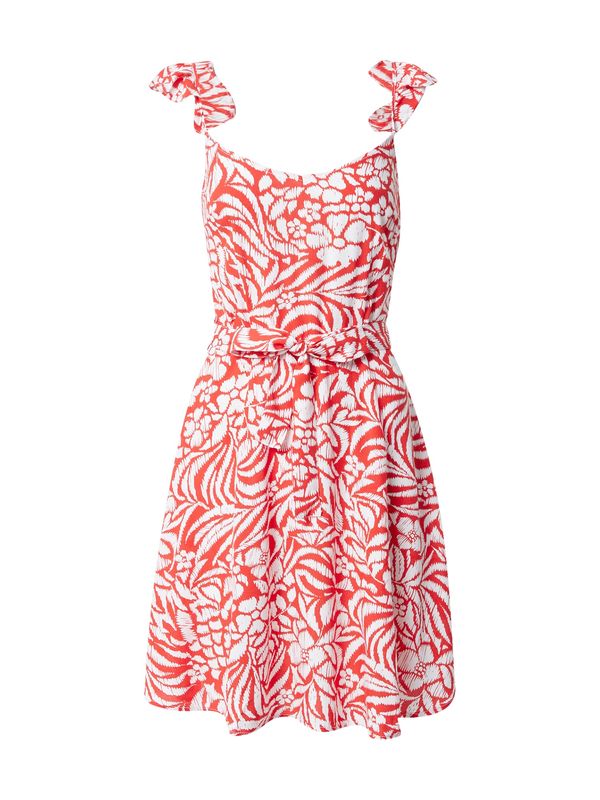 Koton Koton Лятна рокля  червено / бяло