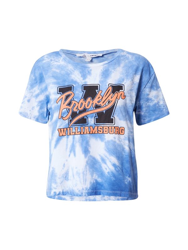 Koton Koton Тениска  синьо / оранжево / черно / бяло