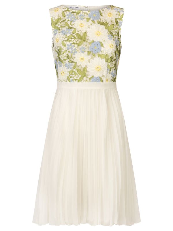 Kraimod Kraimod Рокля  опушено синьо / светложълто / тръстиково зелено / бяло