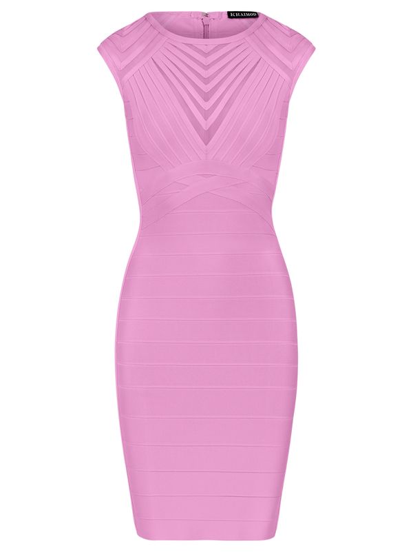 Kraimod Kraimod Рокля с права кройка  орхидея