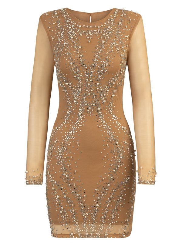 Kraimod Kraimod Рокля за коктейл  телесен цвят