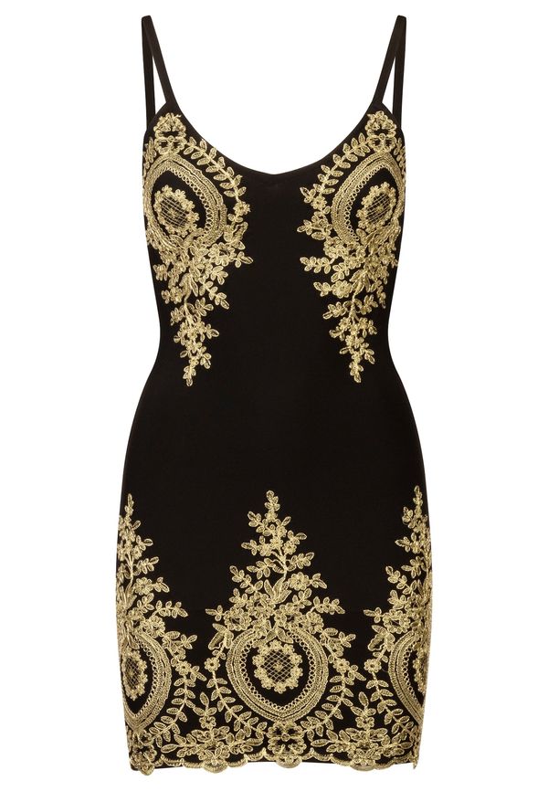 Kraimod Kraimod Рокля за коктейл  златистожълто / черно