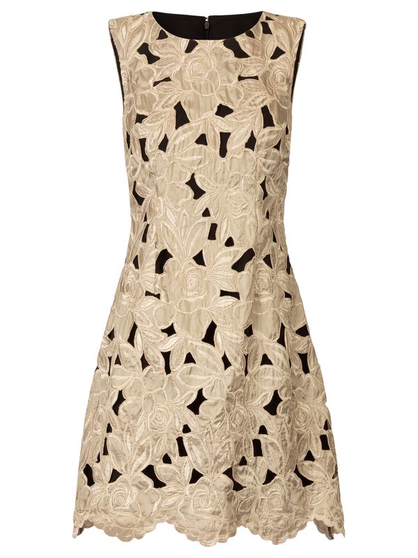 Kraimod Kraimod Вечерна рокля  бежово / кафяво / злато