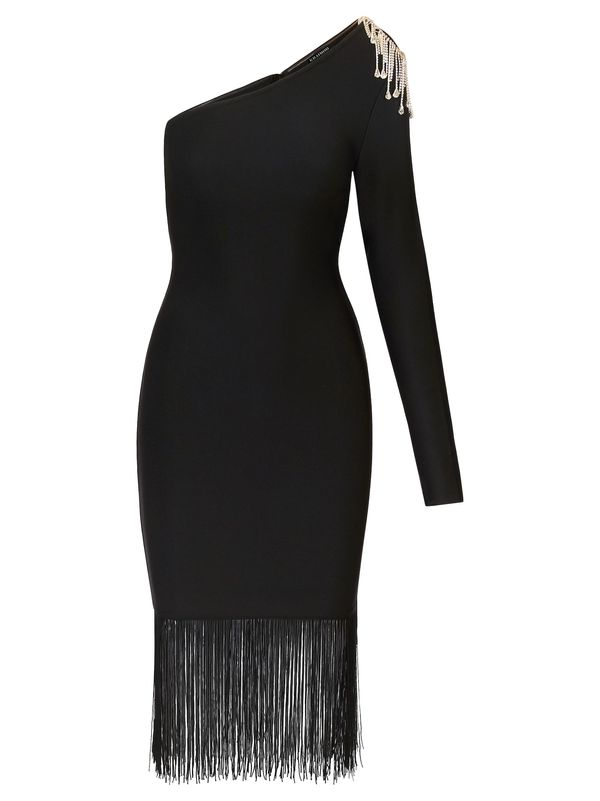 Kraimod Kraimod Вечерна рокля  черно / сребърно