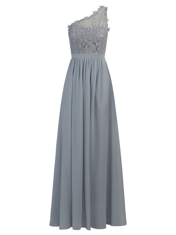 Kraimod Kraimod Вечерна рокля  опушено синьо