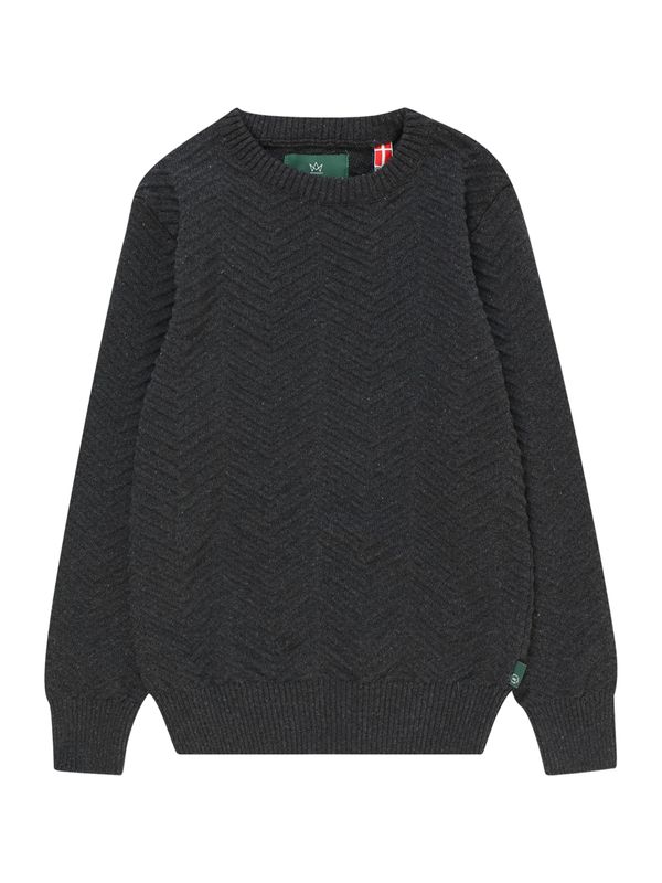 Kronstadt Kronstadt Пуловер 'Carlo'  антрацитно черно