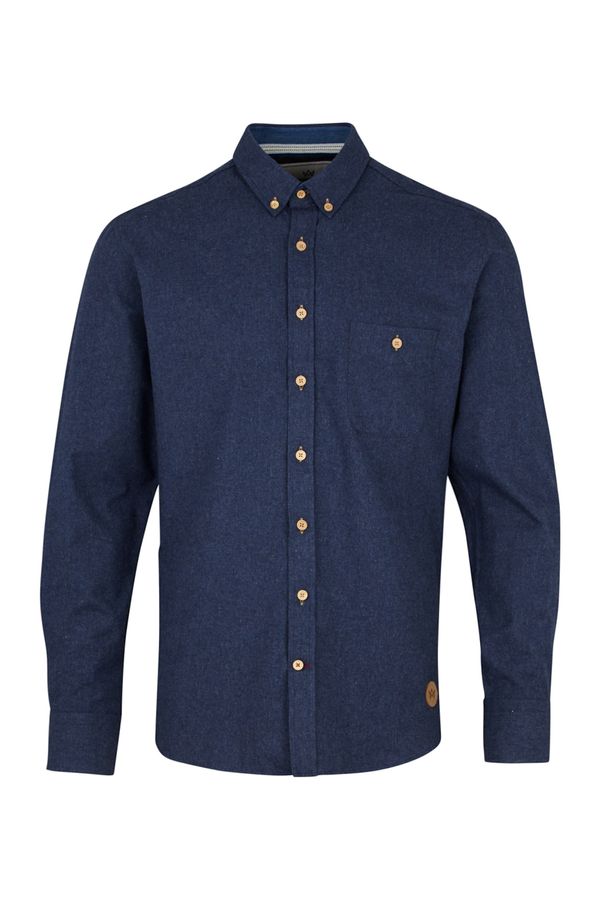 Kronstadt Kronstadt Риза 'Dean 07a Plain'  нейви синьо