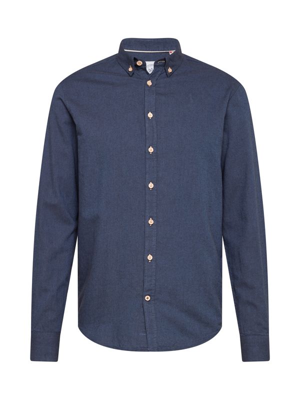 Kronstadt Kronstadt Риза 'Johan Diego'  нейви синьо