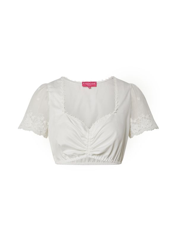 Krüger Madl Krüger Madl Блуза в традиционен стил  бяло