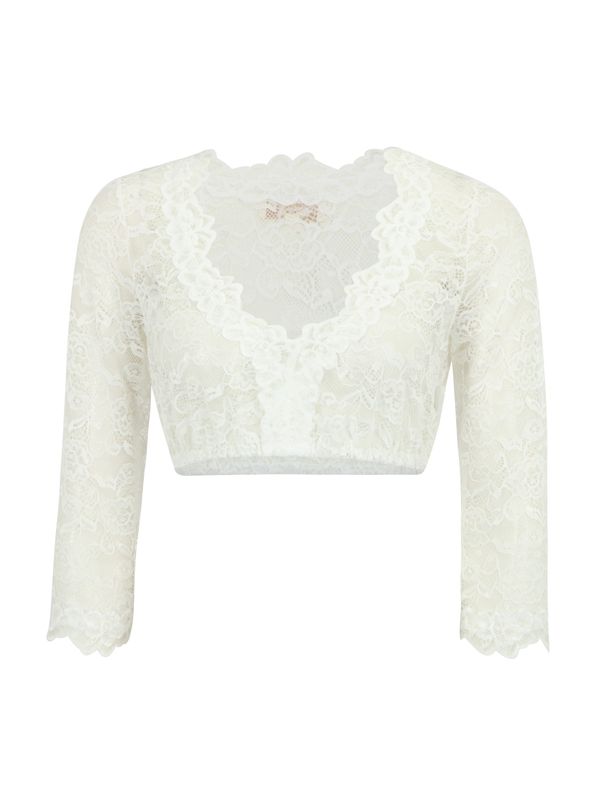 Krüger Madl Krüger Madl Блуза в традиционен стил 'Cassandra'  бежово