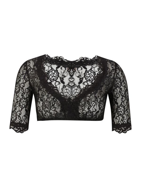 Krüger Madl Krüger Madl Блуза в традиционен стил 'Cassandra'  черно