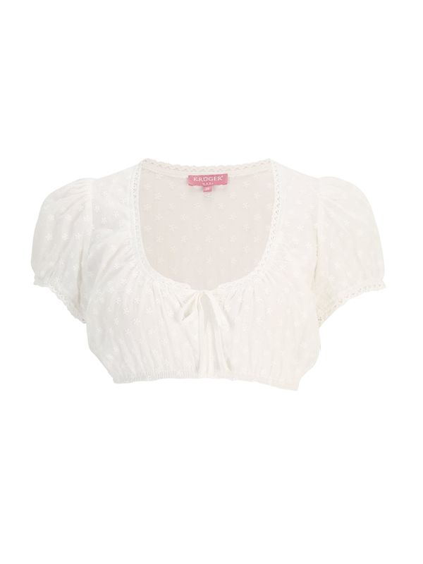 Krüger Madl Krüger Madl Блуза в традиционен стил  екрю