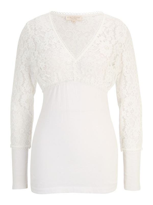 Krüger Madl Krüger Madl Блуза в традиционен стил  екрю