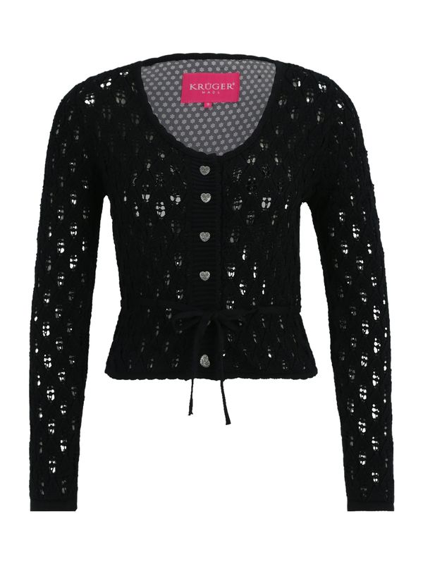 Krüger Madl Krüger Madl Плетена жилетка  черно