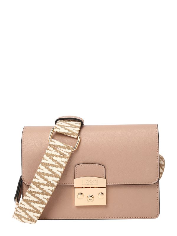 L.CREDI L.CREDI Чанта с презрамки 'Kiara'  злато / пудра