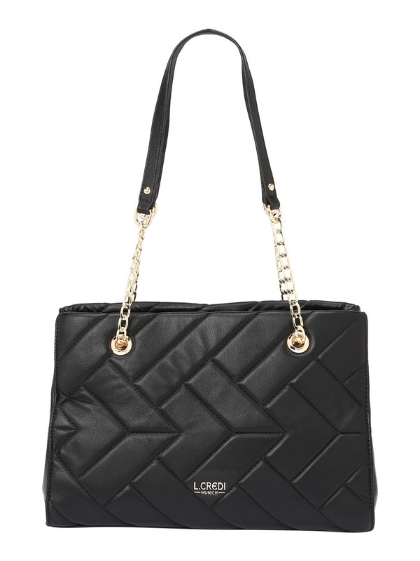 L.CREDI L.CREDI Чанта за през рамо 'Malinda'  злато / черно