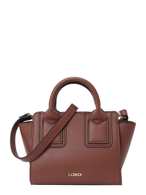 L.CREDI L.CREDI Дамска чанта 'Maike'  кафяво / злато / черно