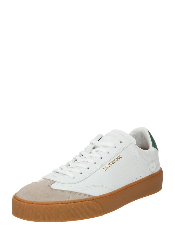 La Martina La Martina Ниски маратонки  тъмнобежово / бяло