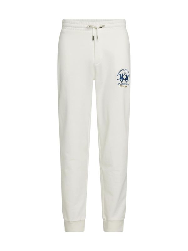 La Martina La Martina Панталон  морскосиньо / светлокафяво / мръсно бяло