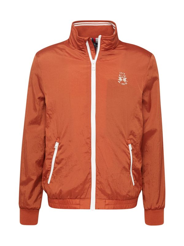 La Martina La Martina Преходно яке  ръждиво червено / бяло