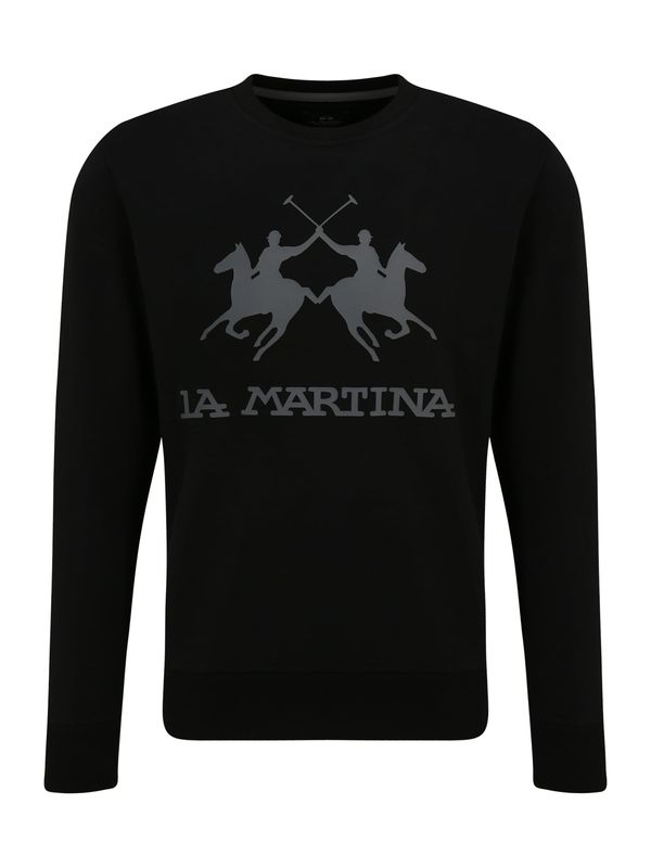 La Martina La Martina Суичър  сиво / черно
