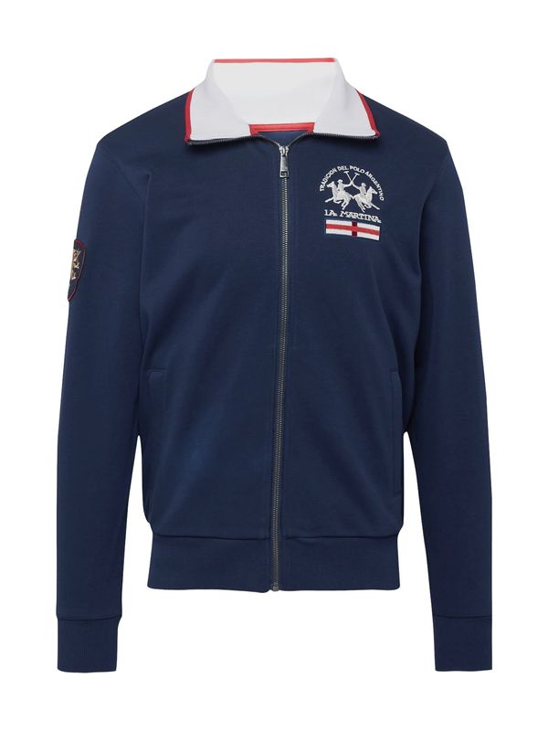 La Martina La Martina Суичъри с качулка  нейви синьо / червено / бяло