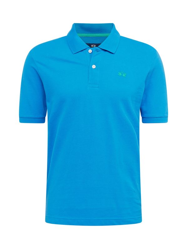 La Martina La Martina Тениска  лазурно синьо