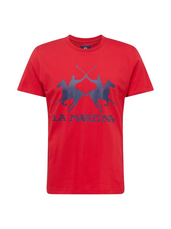 La Martina La Martina Тениска  морскосиньо / червено