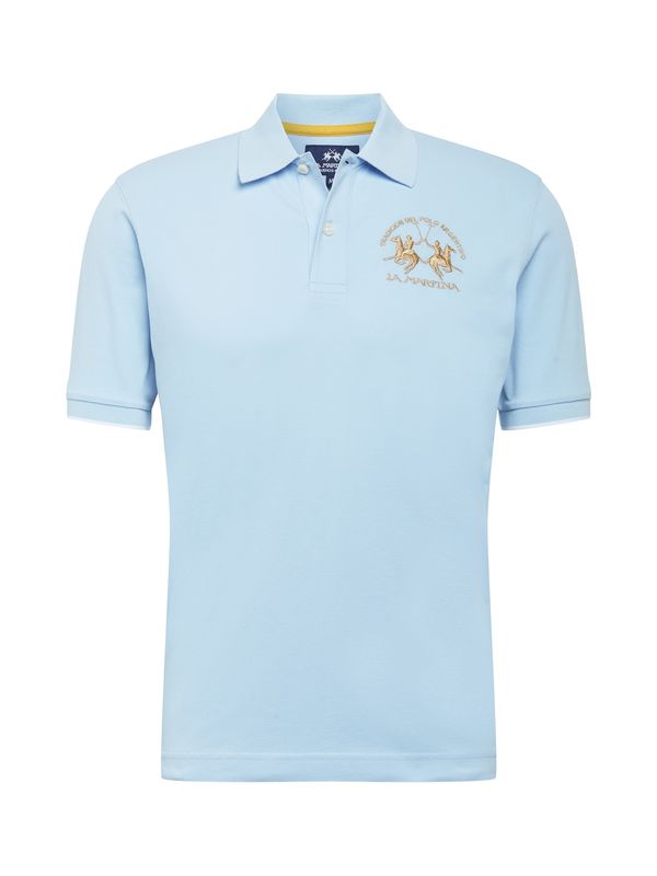 La Martina La Martina Тениска  небесносиньо / златистожълто