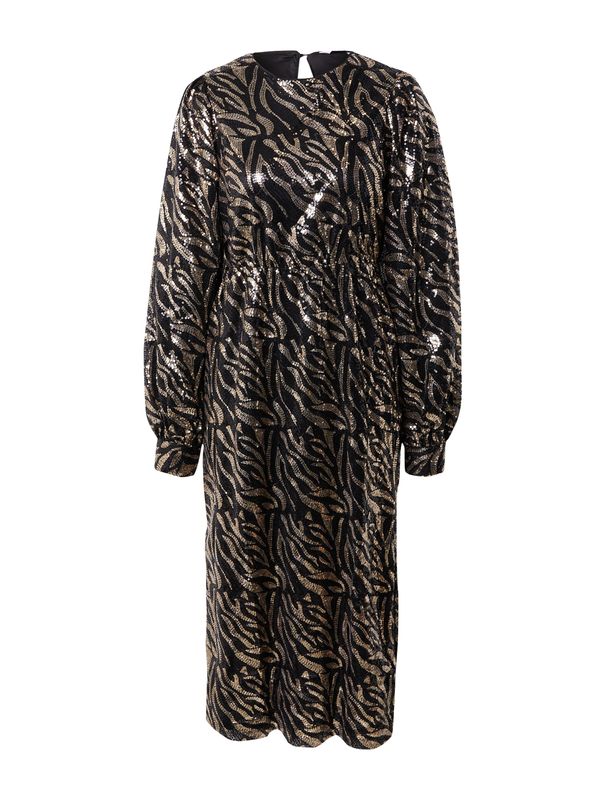 LA STRADA UNICA LA STRADA UNICA Рокля за коктейл 'Evelia'  кафяво / черно