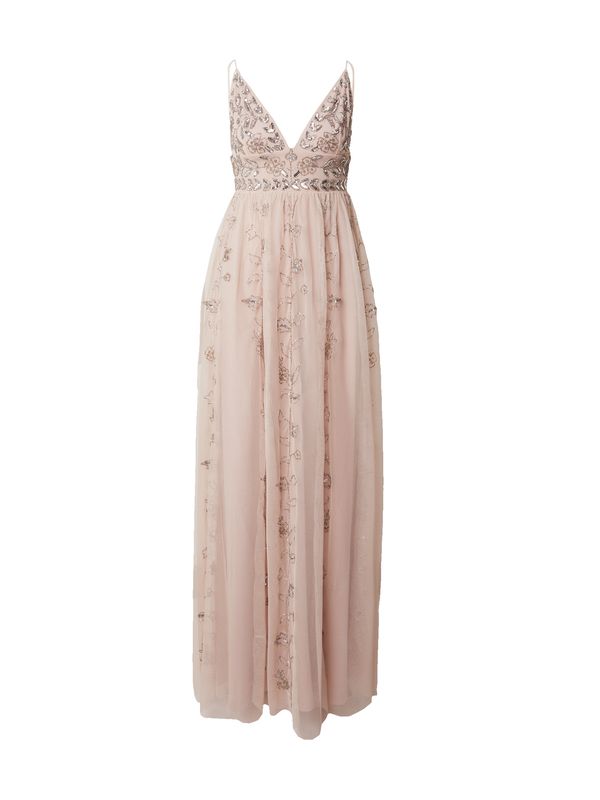 LACE & BEADS LACE & BEADS Вечерна рокля 'Maeve'  бледоморав / сребърно