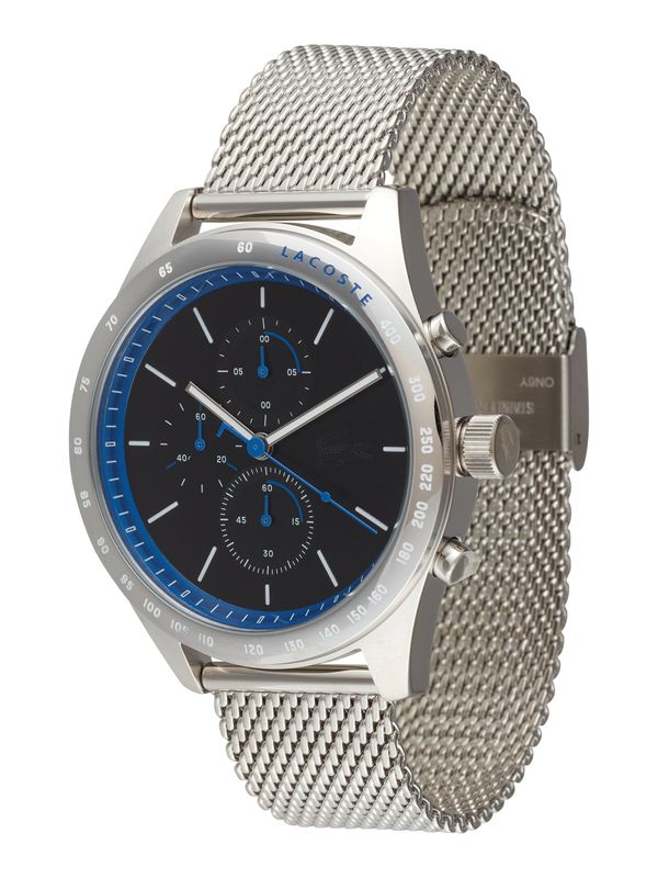 LACOSTE LACOSTE Аналогов часовник 'Apext'  синьо / черно / сребърно / бяло