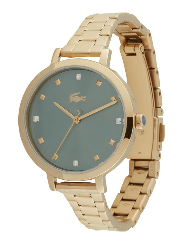LACOSTE LACOSTE Аналогов часовник 'RIGA'  злато / зелено